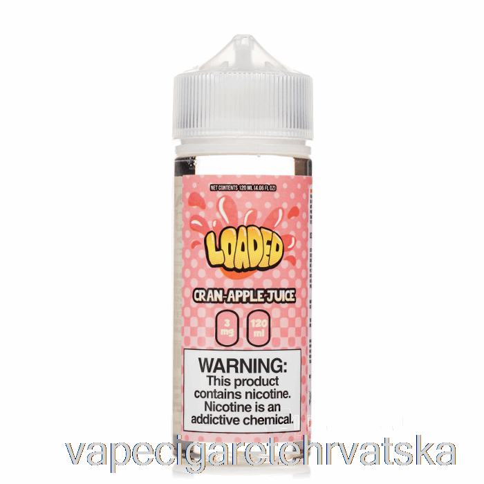 Vape Cigarete Cran Apple - Puna E-tekućina - Nemilosrdna - 120 Ml 3 Mg